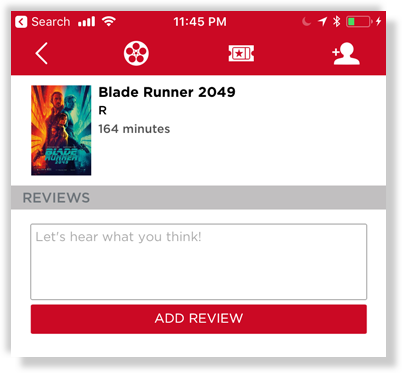 movie reviews inside MoviePass